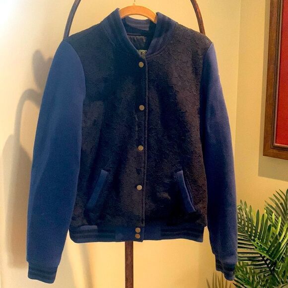 Victorias Secret Lace Letterman Jacket - Picture 1 of 10
